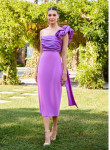 Vestido Cerimónia Midi Vestido Cerimónia Midi
