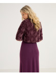 Bolero de Pelo para Vestidos de Festa | Acessório de Gala