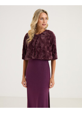 Bolero de Pelo para Vestidos de Festa | Acessório de Gala