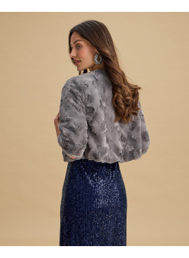 Bolero de Pelo para Vestidos de Festa | Acessório de Gala