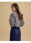 Bolero de Pelo para Vestidos de Festa | Acessório de Gala