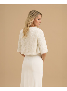 Bolero de Pelo para Vestidos de Festa | Acessório de Gala