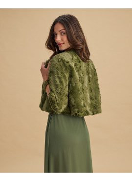 Bolero de Pelo para Vestidos de Festa | Acessório de Gala