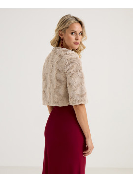 Bolero de Pelo para Vestidos de Festa | Acessório de Gala