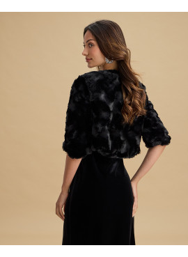 Bolero de Pelo para Vestidos de Festa | Acessório de Gala