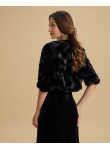 Bolero de Pelo para Vestidos de Festa | Acessório de Gala