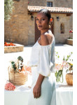 Conjunto Festa 3 Peças Branco: Calça, Blusa e Casaco | Cerimónia Portugal