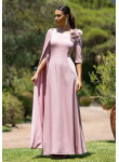 Vestido de Cerimónia com Manga Capa | Gala e Madrinhas Coimbra e Viseu