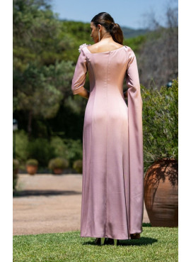 Vestido de Cerimónia com Manga Capa | Gala e Madrinhas Coimbra e Viseu