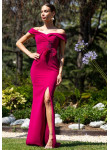 Vestido de Festa Sereia com Plumas | Gala e Casamento Coimbra e Sertã