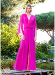 Vestido de Cerimónia Fluído Bougainvillea e Coral | Coimbra Sertã Guarda Leiria