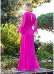 Vestido de Cerimónia Fluído Bougainvillea e Coral | Coimbra Sertã Guarda Leiria