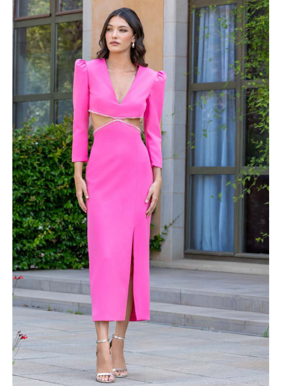 Vestido Cerimónia 'Cut out'