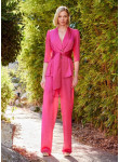 Conjunto de Cerimónia Fucsia Versátil | Consultoria de Imagem Coimbra