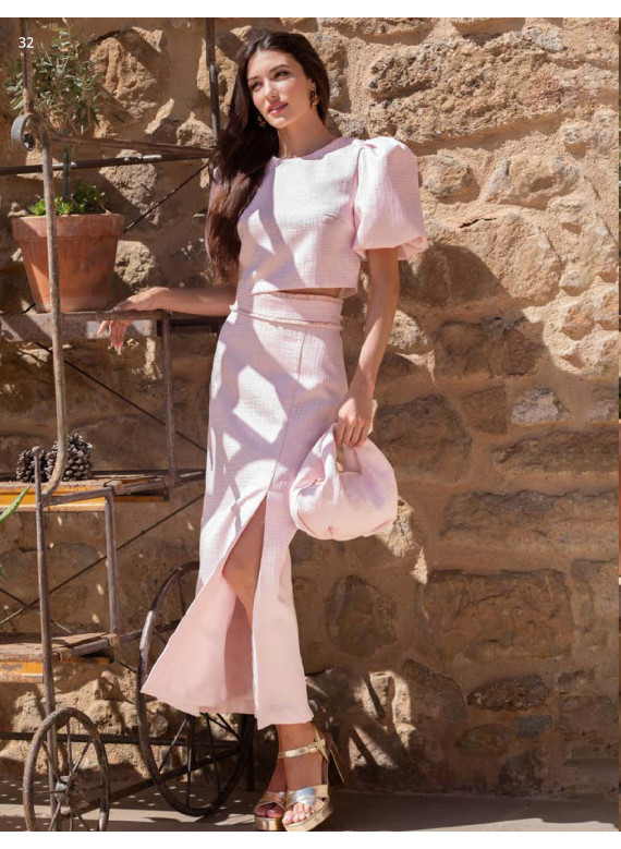 Conjunto Saia Cerimónia